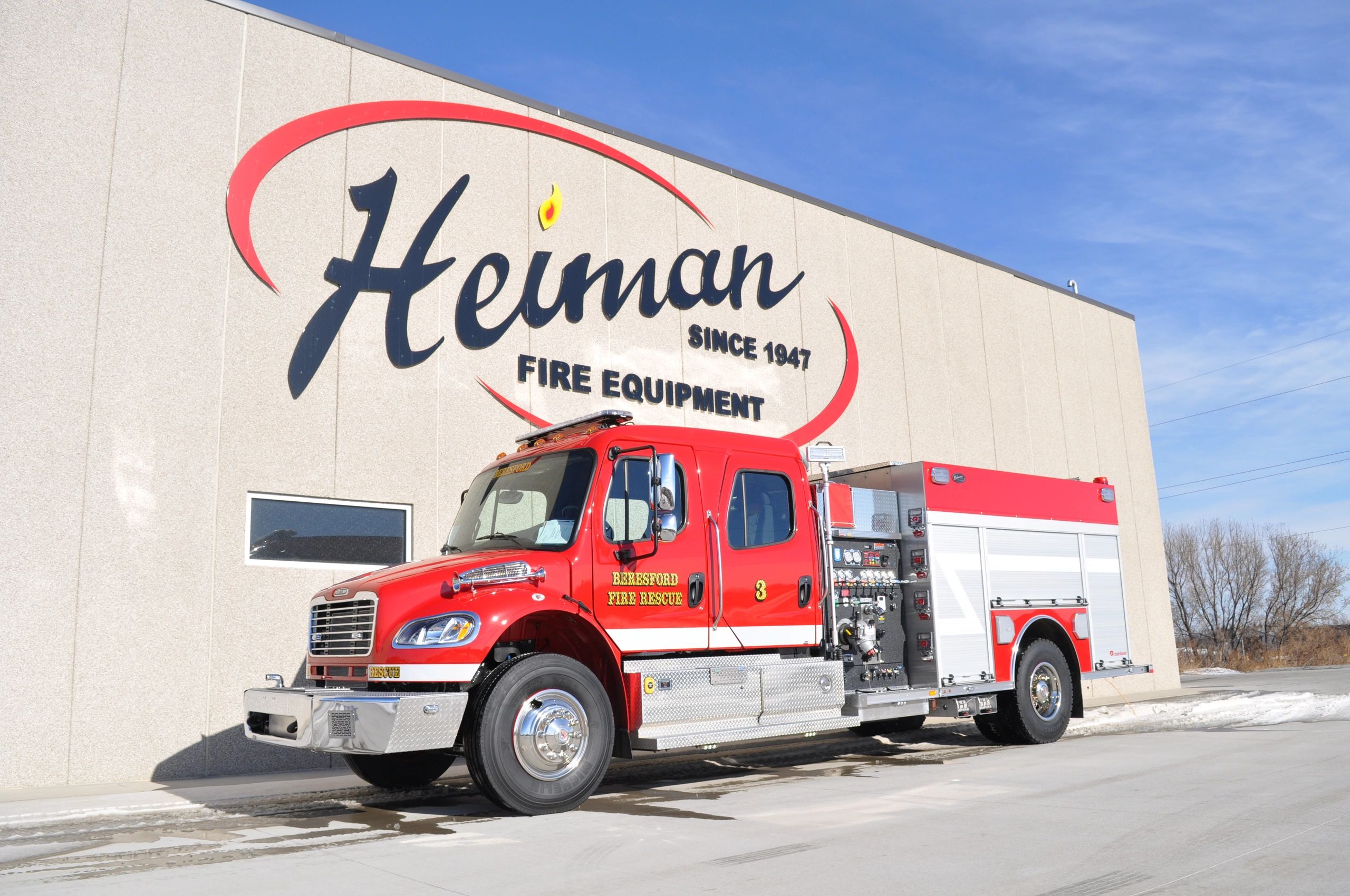 Beresford, SD Fire Dept. Rosenbauer Pumper
